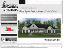 Tablet Screenshot of precisiontotalhome.com